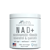 Alpha Medica - Nad+ Y Resveratrol 100 Servicios -