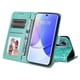 thumbnail image 4 of Funda tipo cartera FOXDOCK para Huawei Nova 9 , diseño girasol en relieve, cuero PU, cierre magnético, soporte y tarjetero, 4 of 5