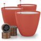 thumbnail image 1 of Macetas autorregables GARDENIX DECOR, paquete de 3 con indicador, 1 of 8
