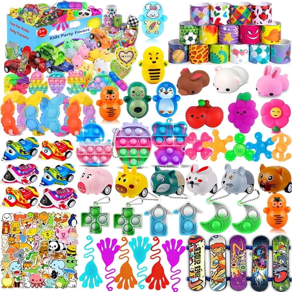 Juguetes pop fidget Party Favors Mivanlin, 117 unidades, para niños de 4 a 12 años
