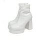 thumbnail image 4 of Botín Mujer Blanco Fayette Chinitown, 4 of 6
