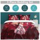 thumbnail image 5 of Hazbin Hotel Helluva Boss Bedding Set Duvet Cover Comfortable and Lightweight Cartoon Bedding 3 Piece Bed Set, 5 of 5