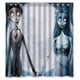 thumbnail image 1 of Cortina de ducha de la Novia Cadáver, juego de cortina de baño con ganchos, tamaño 66 x 72 pulgadas, 1 of 3