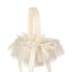 thumbnail image 5 of Cesta de Flores para Niña, Cesta de Boda, Decoración Multiusos para Fiesta, Lazo de Satén para Recepción de Aniversario, Centro de Mesa de Compromiso, 5 of 5