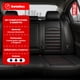 thumbnail image 2 of Funda Cubre Asiento Ecocuero – Set 5 Asientos Luxury OKAERI negro, 2 of 10