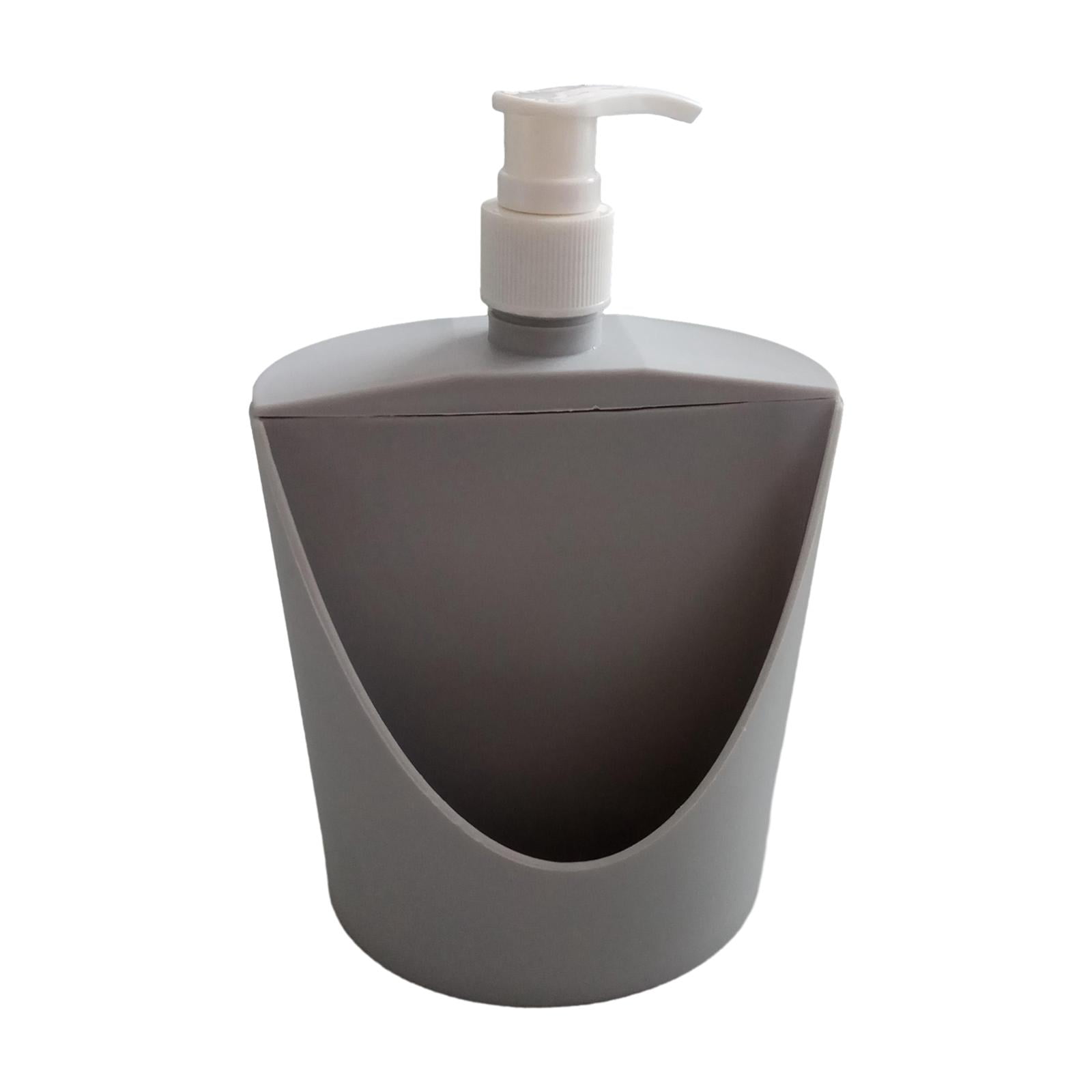 Magideal - Dispensador De Jabón Y Soporte De Esponja Dispensador De Jabón, Multipropósito, Botella De Bomba De Líquido De Jabón Para Barra De Cocina Encimera Del