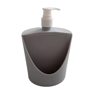 Magideal - Dispensador De Jabón Y Soporte De Esponja Dispensador De Jabón, Multipropósito, Botella De Bomba De Líquido De Jabón Para Barra De Cocina Encimera Del