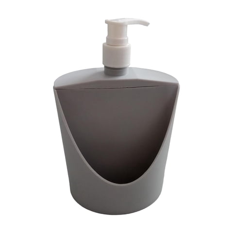 Magideal - Dispensador De Jabón Y Soporte De Esponja Dispensador De Jabón, Multipropósito, Botella De Bomba De Líquido De Jabón Para Barra De Cocina Encimera Del