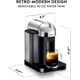 thumbnail image 3 of Cafetera y cafetera espresso Nespresso Vertuo Breville Chrome, 3 of 8
