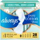thumbnail image 2 of Toallas Always Pure Cotton Talle 1 Regular, 28 unidades, con alas, 2 of 3
