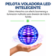 thumbnail image 2 of Pelota Voladora FlyNova Pro Spinner Boomerang Luces Led USB, 2 of 10