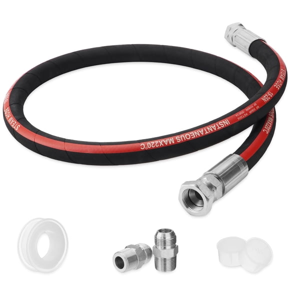 Manguera de Salto para Compresor de Aire Turnirace 3/4" x 152 cm 700 PSI 428°F