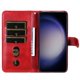 thumbnail image 5 of Funda tipo cartera para Samsung Galaxy S23 FE con bolsillo con cremallera y ranuras para tarjetas – Función de soporte Rojo, 5 of 6