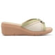 thumbnail image 1 of Sandalia Mujer Anabela Cecilia Marfil/verde 547 Piccadilly, 1 of 3