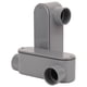 thumbnail image 1 of Cuerpo de conduit CKVIHAV tipo LL de PVC rígido de 1.5 cm con tapa, gris, paquete de 2, 1 of 7