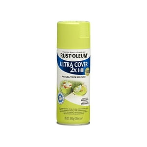 Rust Oleum - Pintura En Aerosol Ultra Cover 2X 340Grs Verde Lima Brillante