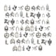 thumbnail image 4 of 60 Piezas Dijes de Vaquero Surtido de Amuletos Colgantes para Joyería Decoraciones Metálicas de Aleación de Zinc con Estilo Clásico Adecuado para Cre Plata, 4 of 5