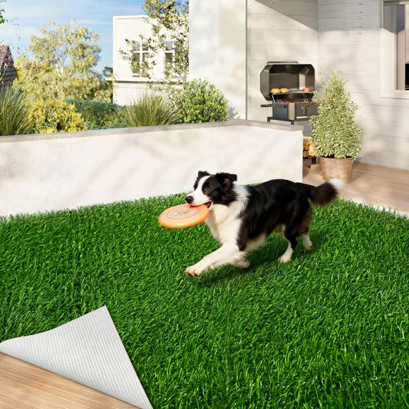Alfombra KILCLER de Césped Artificial 152x244 cm Apta para Mascotas