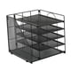 thumbnail image 3 of Organizador De Archivos De Escritorio Práctico De Fácil Acceso De 5 Capas Para La Escuela, Estudio, Aula, Negro, 3 of 5