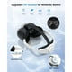 thumbnail image 2 of Auricular VR ajustable para Nintendo Switch y modelo OLED - Gafas con lente ajustable y correa Elite, gafas 3D para mejorar la experiencia de juego.-Blanco y negro, 2 of 7