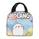 thumbnail image 1 of Molang Bolsa Térmica Portátil con Forro de Aluminio Grueso, Bolsa Térmica Impermeable y Hermética para Trabajo, Escuela y Picnic, Nevera Portátil para Entrega de Comida para Adultos y Niños 22*20*13cm, 1 of 6