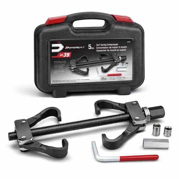 Kit de herramientas para compresores helicoidales Powerbuilt de 5 piezas con estuche