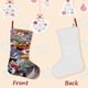 thumbnail image 3 of Yokai Watch Tema: Calcetines de Navidad, fino lino blanco para colgar en escaleras y chimenea, decoración navideña para el hogar, regalo de Navidad.54cm×38cm, 3 of 5