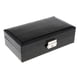 thumbnail image 4 of Caja De Exhibición De Almacenamiento De Joyería Portátil De Cuero De Pu Multifunción Negro, 4 of 5