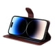 thumbnail image 2 of Funda Billetera para iPhone 15 Pro Max con Porta Tarjetas y Soporte Ajustable Marrón, 2 of 6