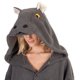 thumbnail image 2 of Pijama para hombre Funsies Harper Hippo Gris Talla Única, 2 of 3