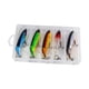 thumbnail image 4 of 5 piezas cebos de pesca accesorios de señuelos de lubina con tackle de metal de metal de 10 cm señuelos de pesca establecidos para lubina de lucio, 4 of 5