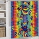 thumbnail image 5 of Osos bailarines-theme 4-Piece Shower Curtain Set with Rugs, Waterproof Bathroom Decor Set Includes Bath Mat, U-Shaped Rug, Toilet Lid Cover and Curtain with Hooks, 5 of 6