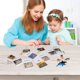 thumbnail image 4 of Farm Animal Toys Esoes con tarjetas didácticas, 12 juegos para niños, 4 of 6