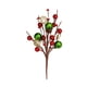 thumbnail image 1 of 6 Piezas De Palillos De Bolas De Navidad, Manualidades Para La Temporada De Bodas, Decoración De Invierno, Rojo Y Verde, 1 of 5