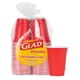 thumbnail image 1 of Vasos desechables de plástico Glad Everyday, 16 oz, rojos, 100 unidades, 1 of 6
