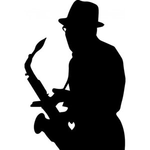 Rienda Libre Graphics - Decomural Saxophone Player Jazz Music Ws-32795