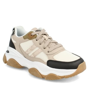 Zapatilla Mujer North Star Canna Beige - Negro