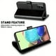 thumbnail image 1 of Premium Leather Wallet Case with Glass Screen Protector and RFID Blocking for Samsung Galaxy A71/A54/A53/A52/A52s/A51/A50/A30s/A34/A33/A32/A23/A21/A20, 1 of 3