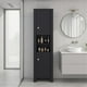 thumbnail image 5 of Estante Baño Organizador 2 Puertas Negro, 5 of 9