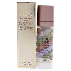 Stila - Prebase Iluminadora Y Correctora Del Tono De La Piel De Gatito En Un Solo Paso De Para Mujeres - Prebase De 1 Oz