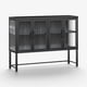 thumbnail image 3 of Vitrina baja 4 puertas linea black - SC-DC-F001, 3 of 6