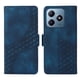 thumbnail image 1 of Carcasa FOXDOCK Realme C61 de cuero PU, diseño acolchado clásico, protección contra caídas y rayones, 1 of 5