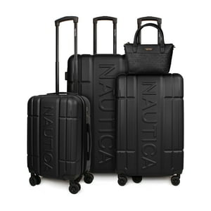 Nautica - Set 3 Maletas S+M+L Amsterdam Negro + Bolso Delray Negro