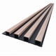 thumbnail image 1 of Wall Panel WPC Decorativo Roble Tostado, 240x16, 22mm, Caja 10 Unids., 1 of 4