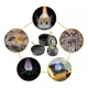 thumbnail image 2 of Ollas de Camping Con Tetera y Tapa, 2 of 3