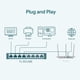 thumbnail image 2 of Switch de 8 puertos Gigabit TP-Link TL-SG108E Easy Smart, 2 of 3