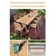 thumbnail image 3 of Juego De Comedor Exteriores 150CM Y 4 Sillas Impermeables, 3 of 8