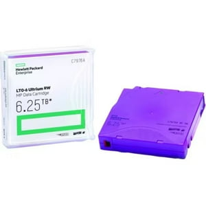 Cartucho De Datos Regrabable Hpe Lto-6 Ultrium De 6,25 Tb Rw