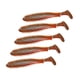 thumbnail image 4 of 5 piezas de cebo de pesca con se?uelo de PVC Cebo artificial con cola en T 6cm 1.2g D, 4 of 5