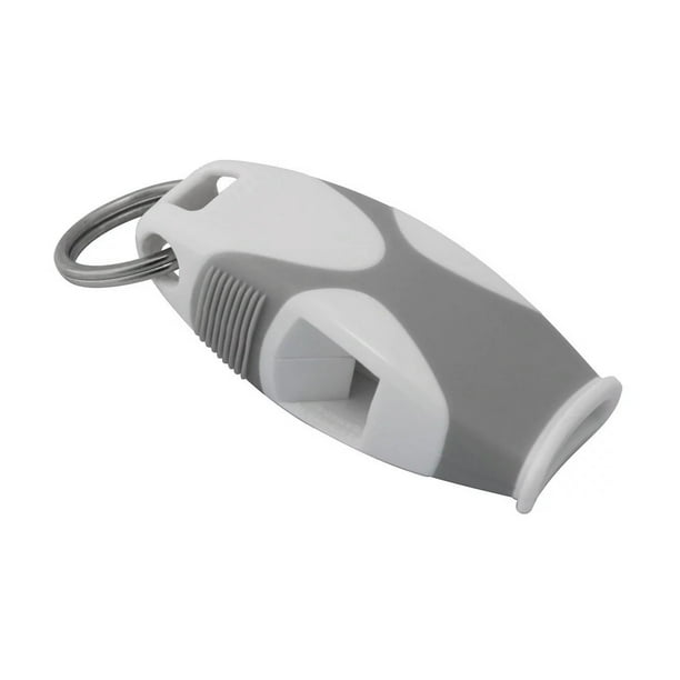 Pito Silbato Bicolor 120 dB Blanco/Gris